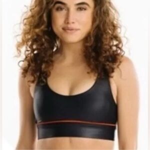 Zyia sweetheart metallic strappy bra